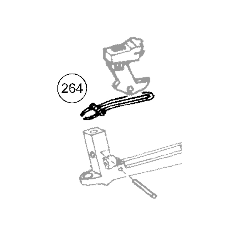 Rocker arm spring - Fair